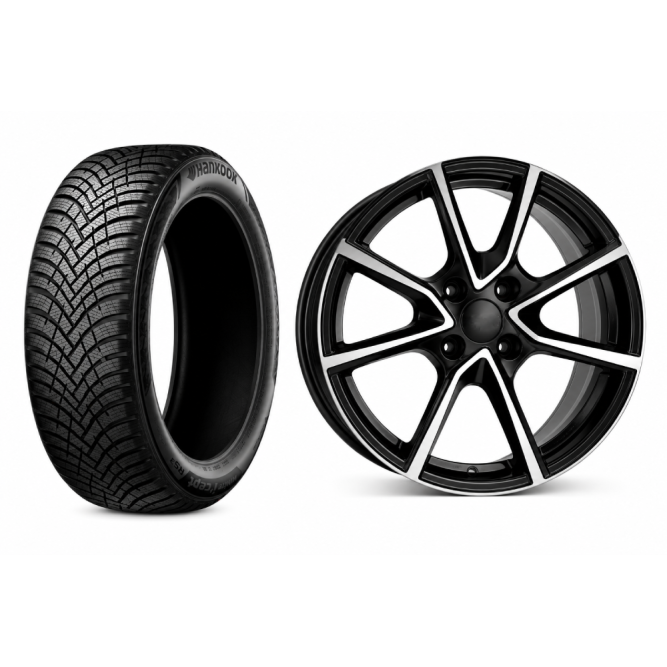 Zimski komplet za Opel Mokka - ALU platišča PLATIN P 95 in pnevmatike Hankook Icept RS-3 za Opel Mokka