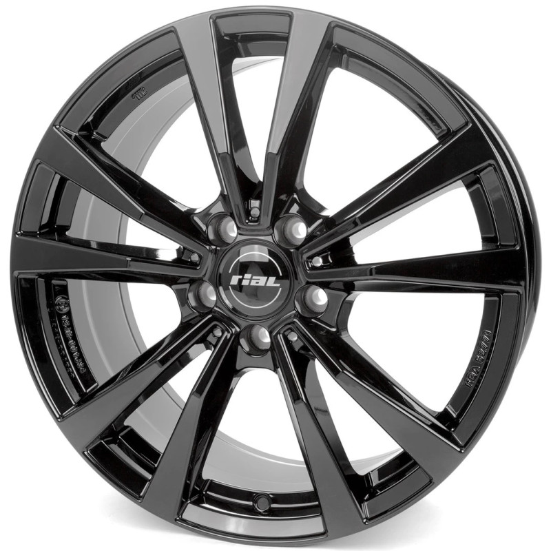 ALU Platišča: RIAL 9,0x19 M12-909 53/5/108R790 H2